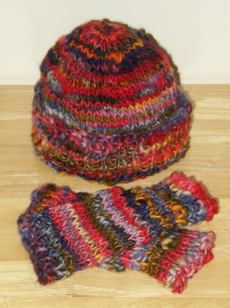 Wool:  Dyed, Sprun, Knit & Sold