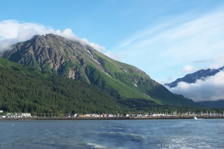 Beautiful town of Seward, Alaska