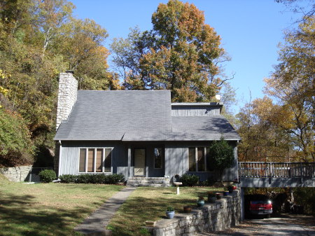 House in the woods.