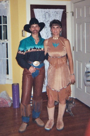 My sister and I Halloween 2005