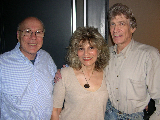 My husband, Stan, Me, and "Mr. Movie", Steve Friedman