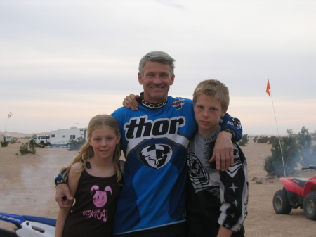 Chris,Kayce and I Ocotillo Wells 2005