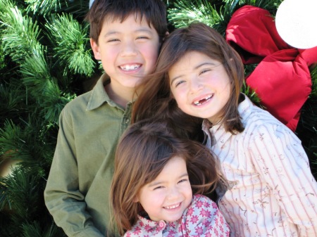 Christmas 2005 - Levi, Olivia and Selah