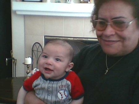 Isaak and his great grandma