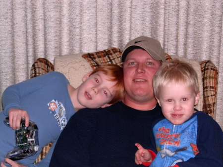 Me with Timothy(redhead) and Eric(blonde)