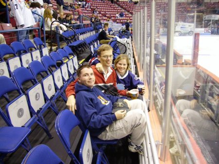 At a Stingrays Game for Halloween, 05