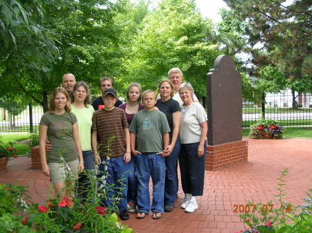 Some of the family at Carthage, IL