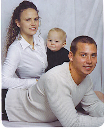 My oldest son John and family