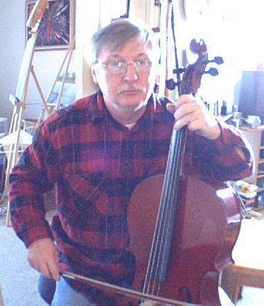 My cello and I