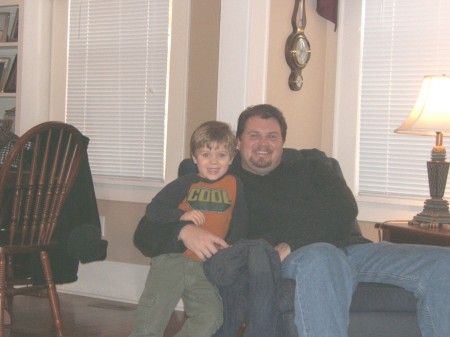Jackson & Dad Nov. 2005