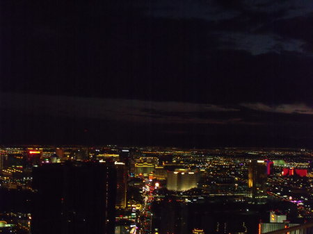 Las Vegas at night.