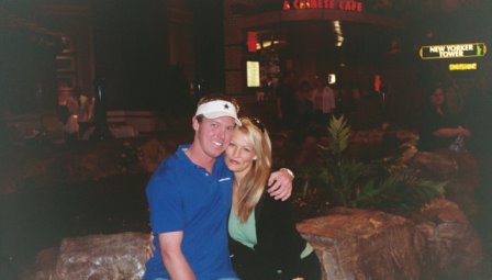 Chris and I in Vegas