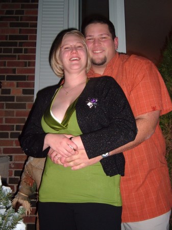 Tom and I at our engagement Party