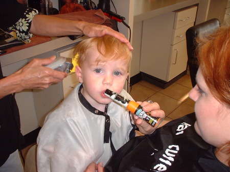 Tristan's First Hair Cut