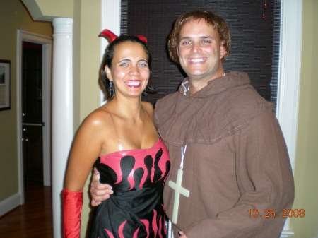 Halloween 2008 Devil & monk!