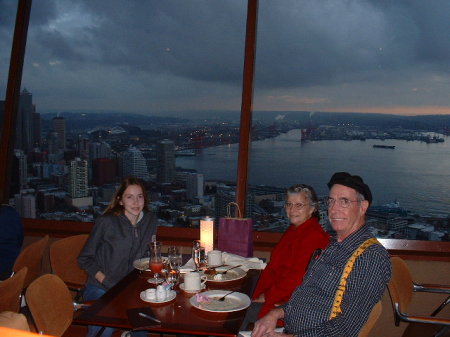 Dinner at the Spaceneedle      2004