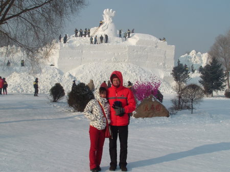 Christmas in Harbin, China