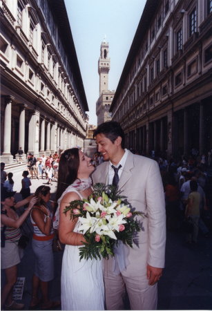 Nycole and I married in Florence, Italy in 2002