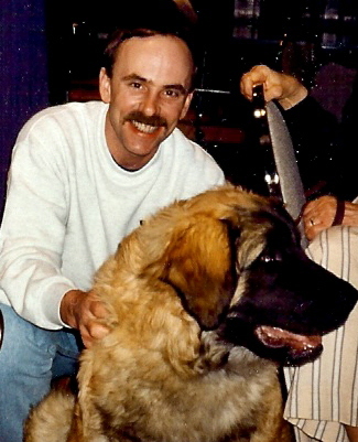 Bruce DeVelbiss (1957-2007) and Moose 2003