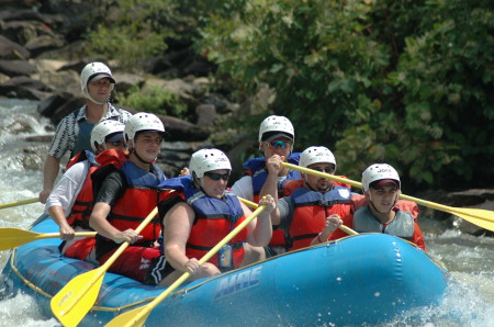 Our White Water Rafting trip