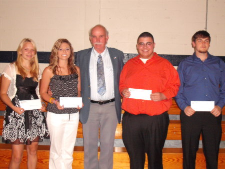 2011 Harrisville Alumni scholarship recipients