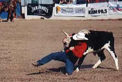 ME IN RODEO ACTION