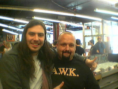 me and andrew wk