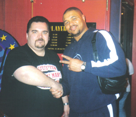 Me and WWE Professional Wrestler D'Lo Brown