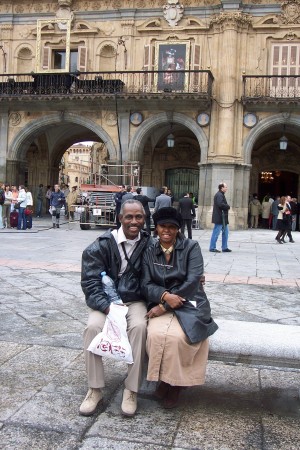 My husband and I, in Spain and Portugal