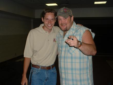 Larry the Cable Guy and me