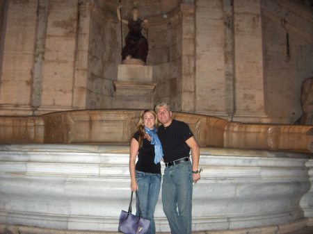 Me and my man in Rome