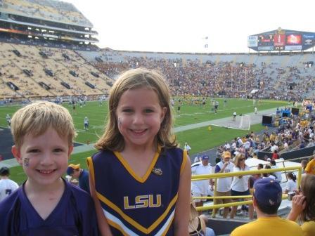 audrey and ruston LSU 2007