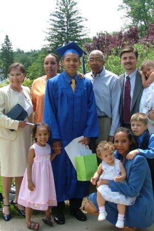 Cameron's High School graduation