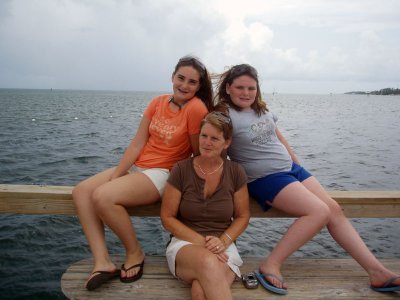 Me and my two youngest daughters, Maria on your left and Makenzie on the right.