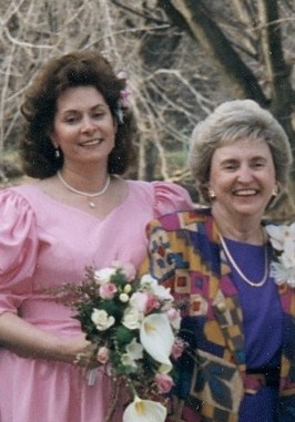 Margaret & Mom at Colleen's Wedding