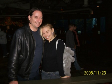 Steve and I at Monterey Bay Aquarium