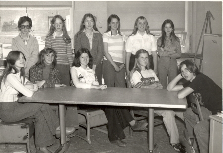 1977 Art Club Members