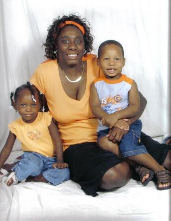 The kids and I in 2006