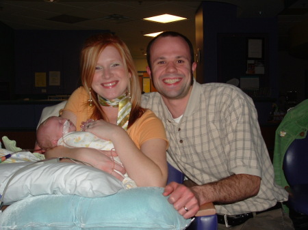 Me and Adrienne w/ little Camden