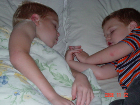 My boys - aren't they cute? :)