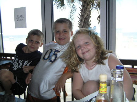 My kiddies, Daytona Beach 2005