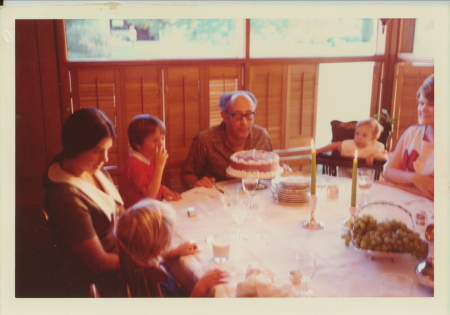 Wolff Family Gathering circa 1972