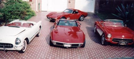 Classic Corvettes, All Lang owned.