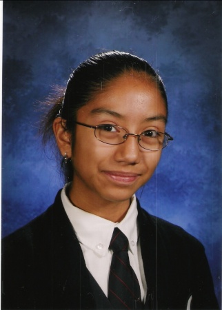 Lizeth's 6th grade picture
