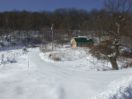 First snow winter 2005-2006