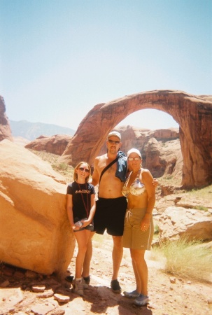 My lil' family Lake Powell, Utah 2005