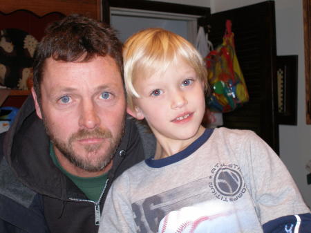 My husband and youngest son