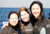 Charlie's Angels of scuba