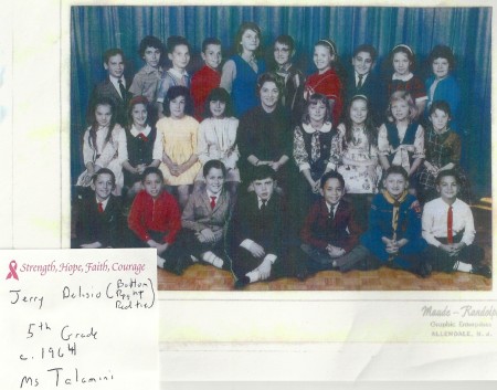 1964 School #3 5th Grade Ms. Talamini