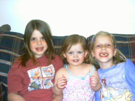 My girls-Ashli, Emily & Kira
